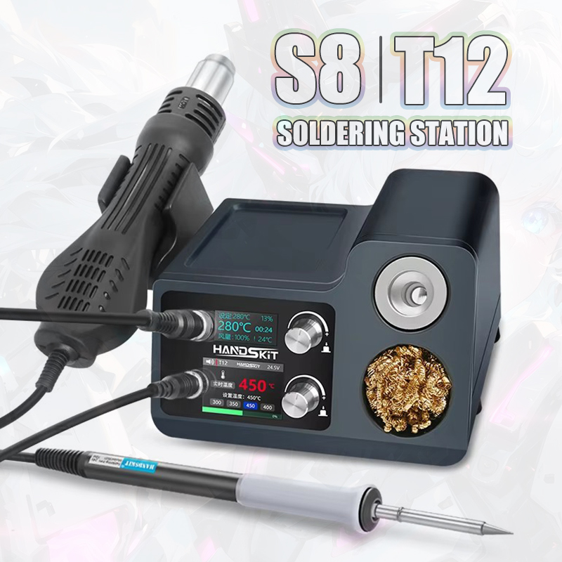 Station de soudage T12 avec pi - Hot Air Rework Station T12 avis et prix