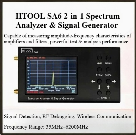 Analyseur de spectre portatif, - Signal Generator Spectrum Analyzer avis et prix